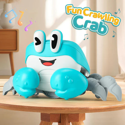 Crawl Crab Toy with Music & Lights – Interactive Walking Crab for Kids