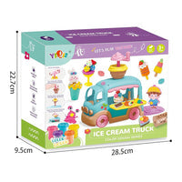 DIY Ice Cream Truck Color Dough Play Set