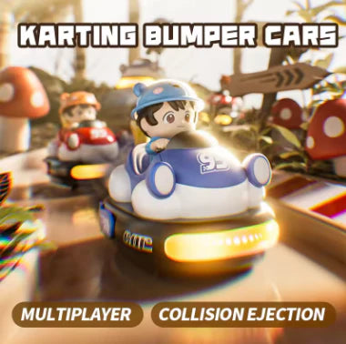 2.4G RC Battle Bumper Car – 2-Player Head Ejection Game