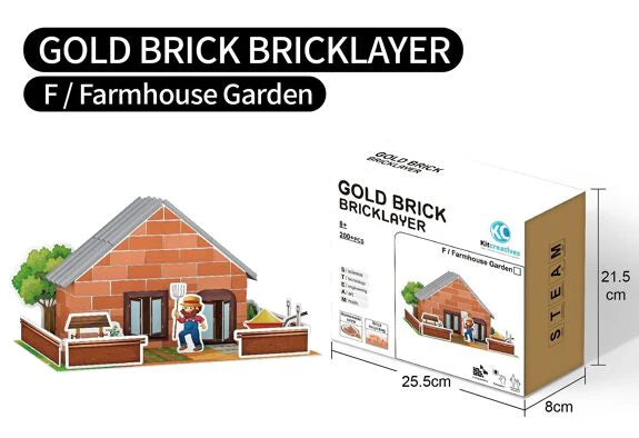 DIY Real Brick Construction Kit