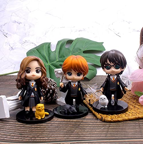 6 Pcs Mini Harry Potter Figures Set