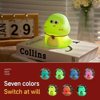 Cute Snake Silicone Night Light
