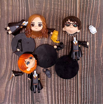 6 Pcs Mini Harry Potter Figures Set