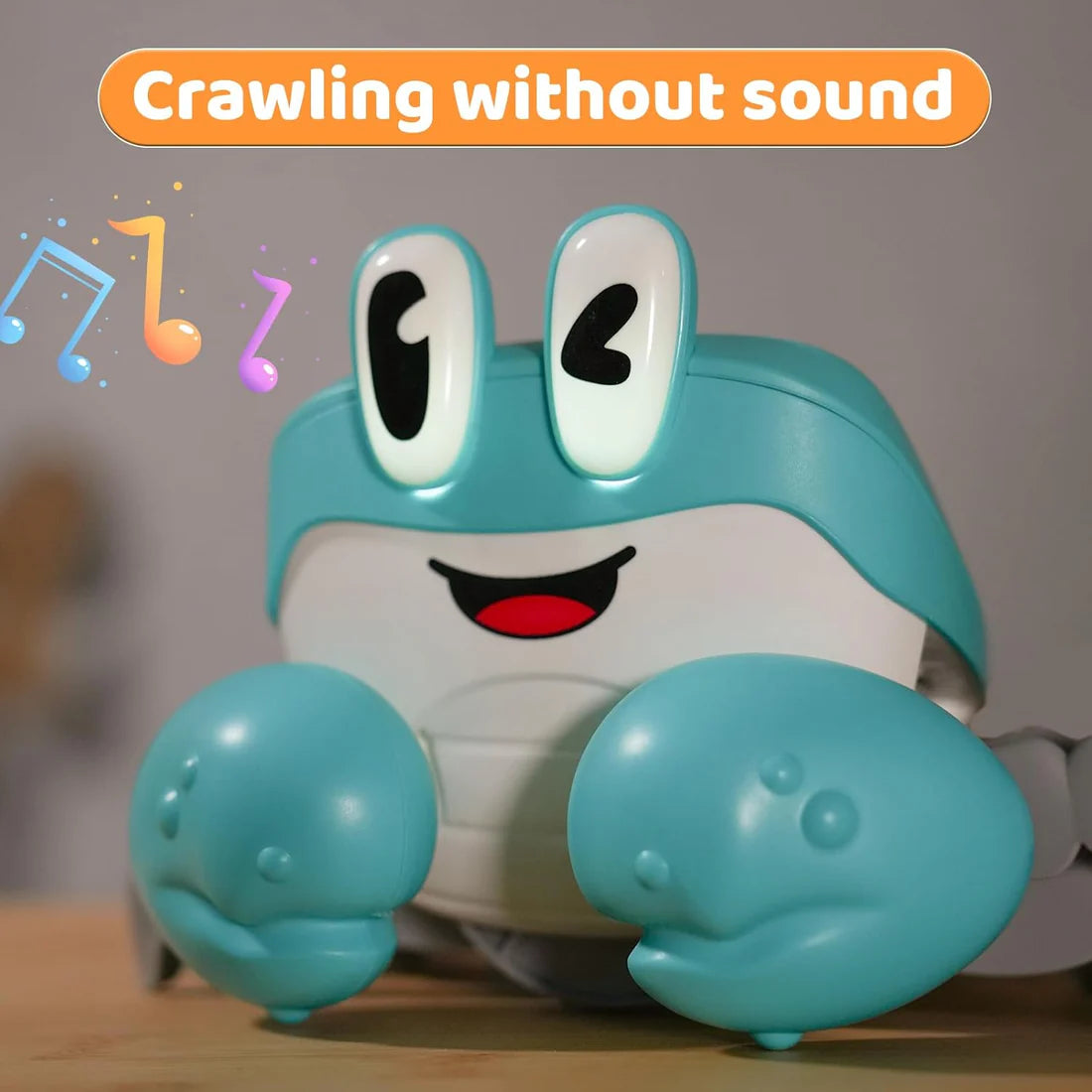 Crawl Crab Toy with Music & Lights – Interactive Walking Crab for Kids