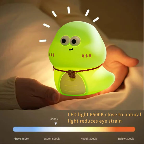 Cute Snake Silicone Night Light