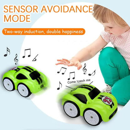 2.4G Electric Mini Remote Control Follow Sensor Car