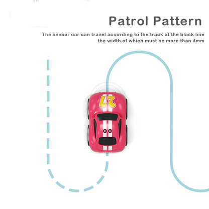 2.4G Electric Mini Remote Control Follow Sensor Car