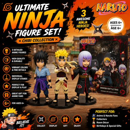 Naruto Anime Action Figure Set