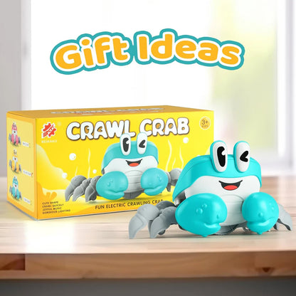 Crawl Crab Toy with Music & Lights – Interactive Walking Crab for Kids