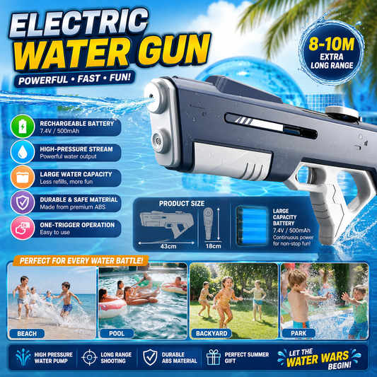 Large Capacity Battery Powered Electric Water Gun