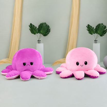 Reversible Octopus Plush Toy