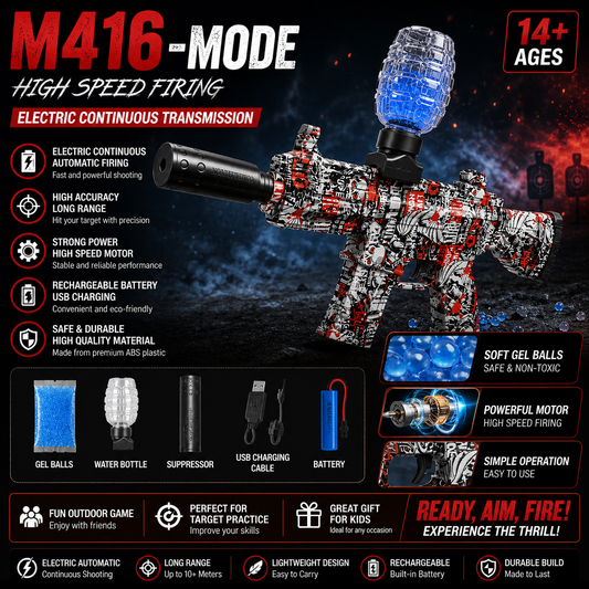 Automatic M416 Gell Blaster Gun