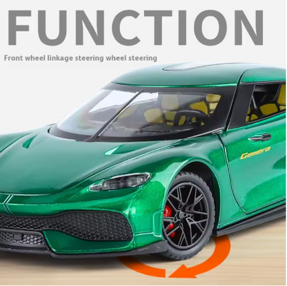 1:24 Koenigsegg Gemera GT Super Sport Diecast Model Car