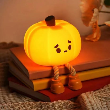 Cute Pumpkin Silicone Night Light