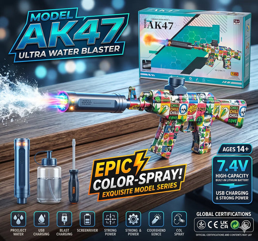 AK47 Automatic Electric Gel Ball Blaster Gun