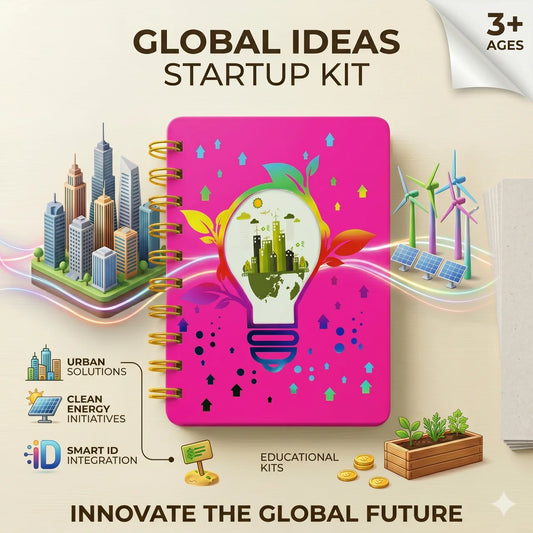 Green City Idea Spiral Notebook