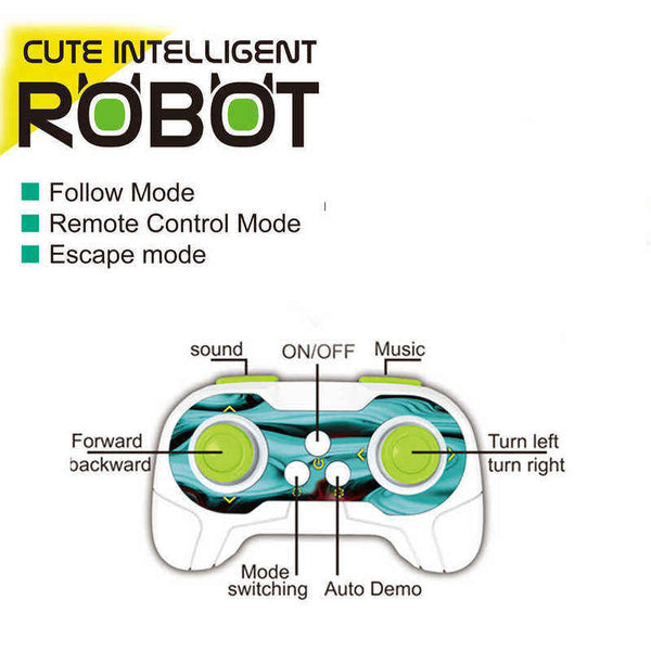 2.4GHz Remote Control Follow Me Robot