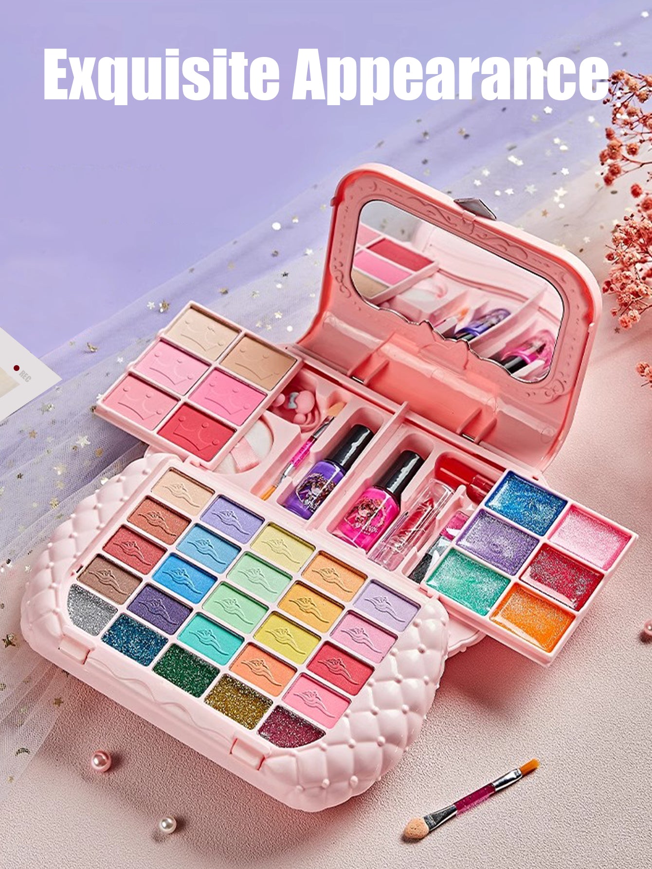 Princess Dreams Washable Makeup Kit for Girls