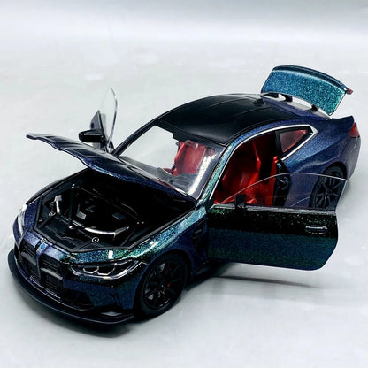 1:24 Diecast BMW M4 IM Super Car with Light & Sound