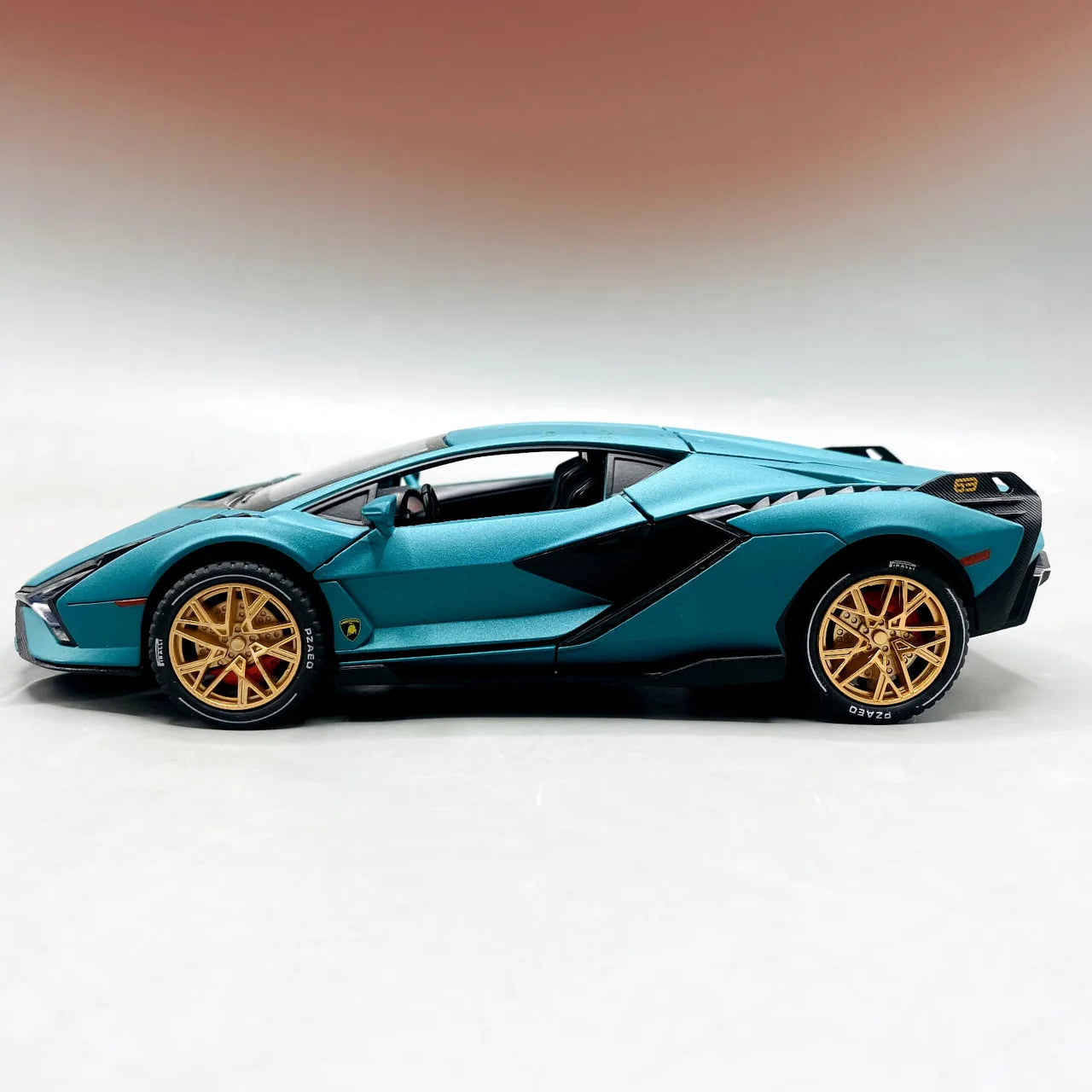 1:24 Diecast Lamborghini Siyan with Light, Sound & Smoke