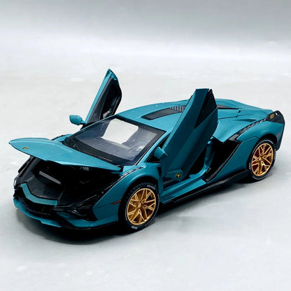 1:24 Diecast Lamborghini Siyan with Light, Sound & Smoke
