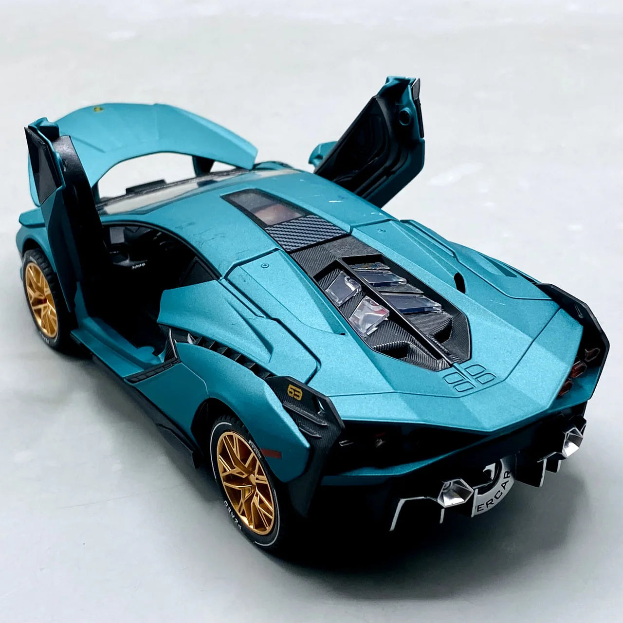 1:24 Diecast Lamborghini Siyan with Light, Sound & Smoke