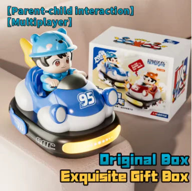 2.4G RC Battle Bumper Car – 2-Player Head Ejection Game