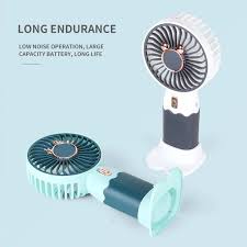 Panda-Themed Mini Rechargeable Fan