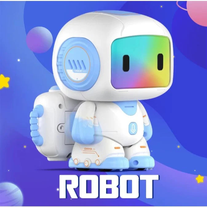 RC Dancing Robot Toy with LED Lights & Music