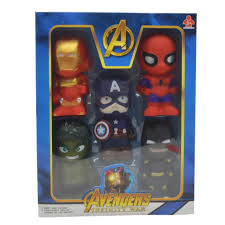 Superhero Action Figures Toy Set – Avengers & Batman Collectible Pack