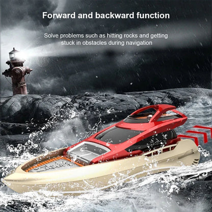High Speed Remote Control Boat – Mini RC Racing Speedboat with 2.4GHz Remote