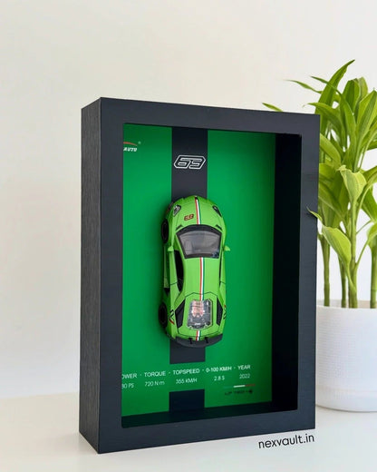 1:32 Die‑Cast Lamborghini Aventador LP780‑2 Model Car with 3D Frame