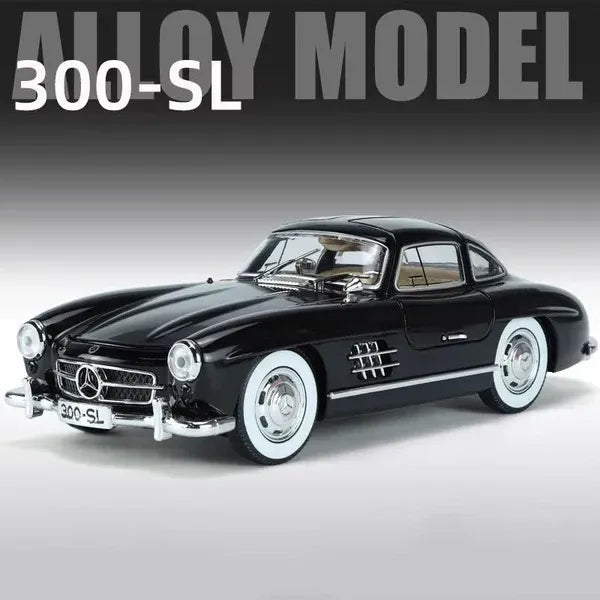 1:24 Diecast Mercedes Benz 300SL Classic Car Model