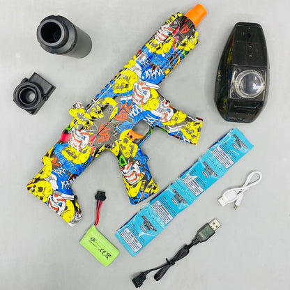 Automatic SCAR-L Cool Gel Ball Blaster with LED Light Effect