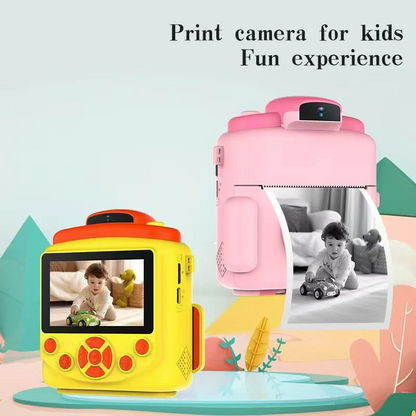 Multifunction Instant Print Kids Dual Camera – Photo, Video & Instant Printing