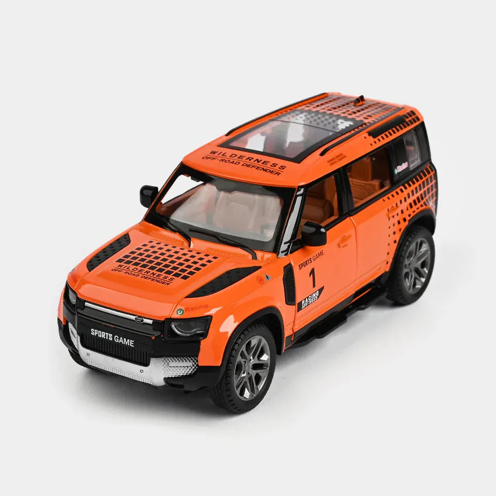 1:24 Remote Control Off Road Defender Diecast Car – Lights, Sound & Smoke Effect