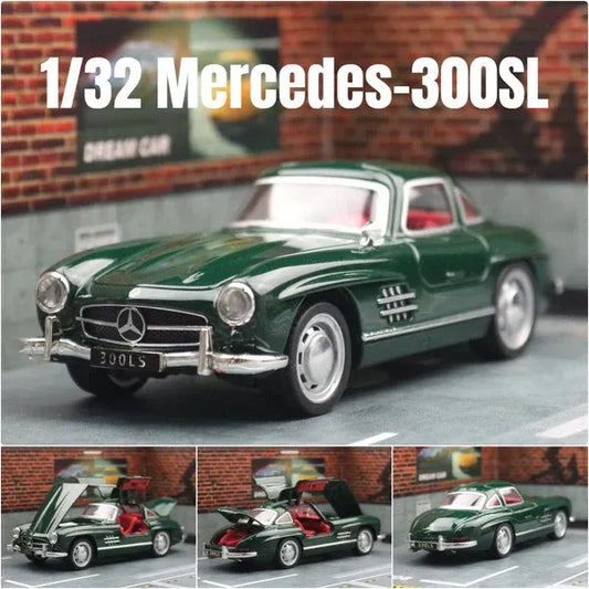 1:24 Diecast Mercedes Benz 300SL Classic Car Model