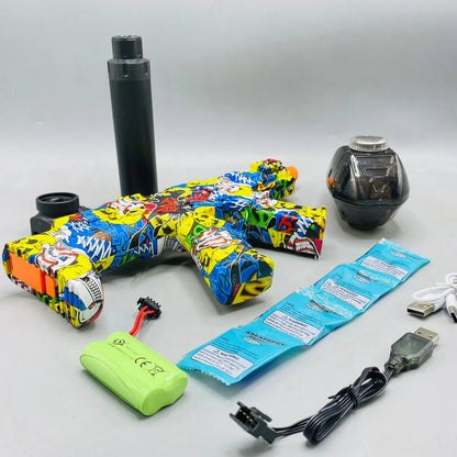 Automatic SCAR-L Cool Gel Ball Blaster with LED Light Effect