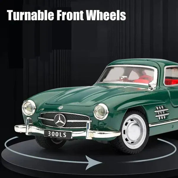 1:24 Diecast Mercedes Benz 300SL Classic Car Model