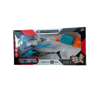 2-in-1 Hand Gesture & Sensor Flying Helicopter