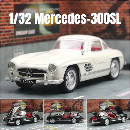 1:24 Diecast Mercedes Benz 300SL Classic Car Model