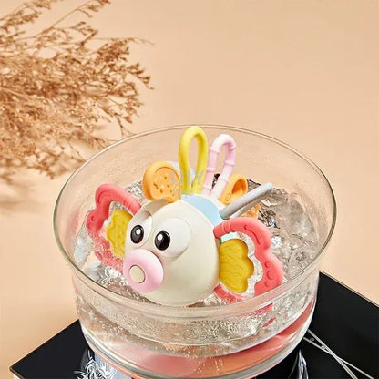 Lionfish Baby Teether & Sensory Rattle Toy