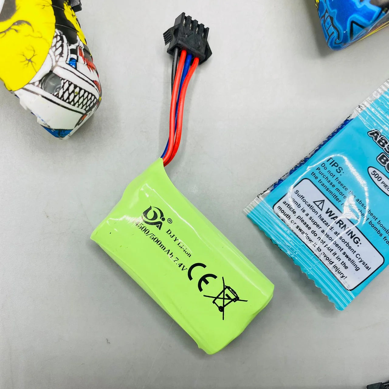 Automatic SCAR-L Cool Gel Ball Blaster with LED Light Effect