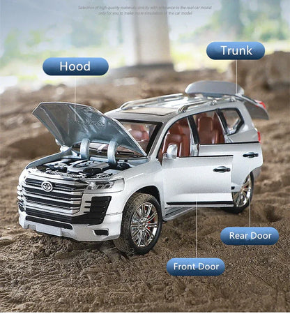 1:24 Diecast Toyota Land Cruiser LC300 Model Car