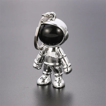 2Pcs 3D Astronaut Keychain – Hip Hop Space Robot Keyring