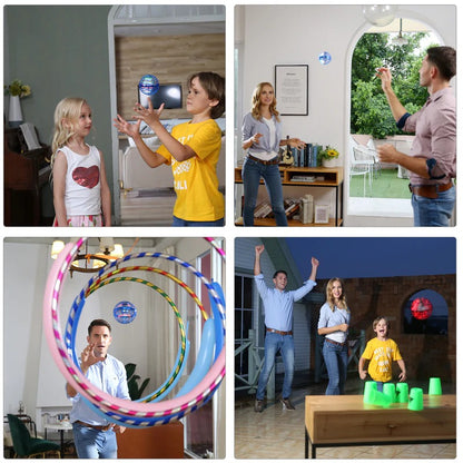Flying Spinner Boomerang Ball – RGB LED Hand-Controlled Hover Ball Toy