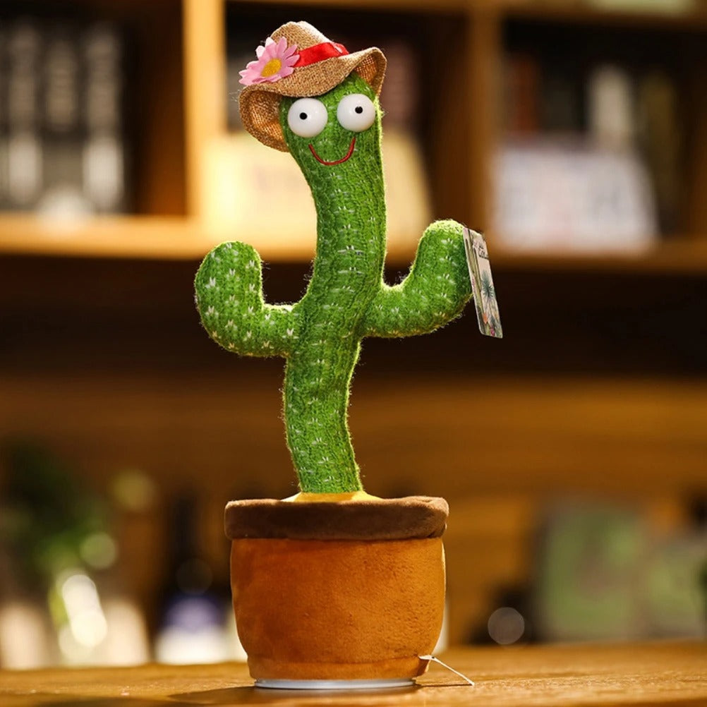Cute Dancing & Talking Cactus Toy