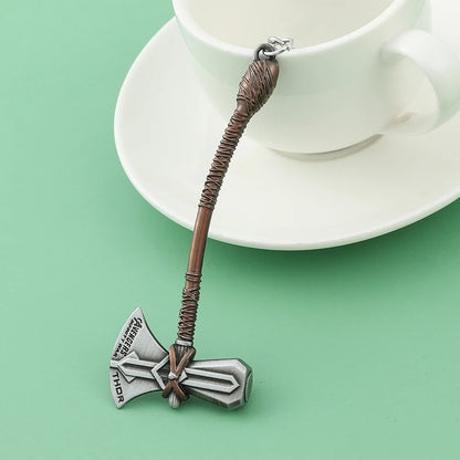 Thor Stormbreaker Axe Keychain – Marvel Avengers Infinity War Metal Key Ring