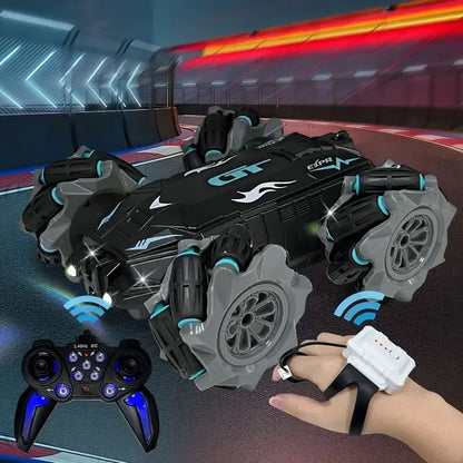 2.4GHz Double‑Sided RC Stunt Drift Car – 360° Spins, 4WD Remote Control Car