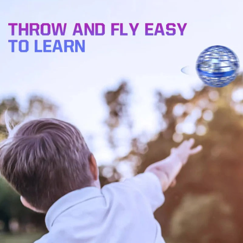 Flying Spinner Boomerang Ball – RGB LED Hand-Controlled Hover Ball Toy